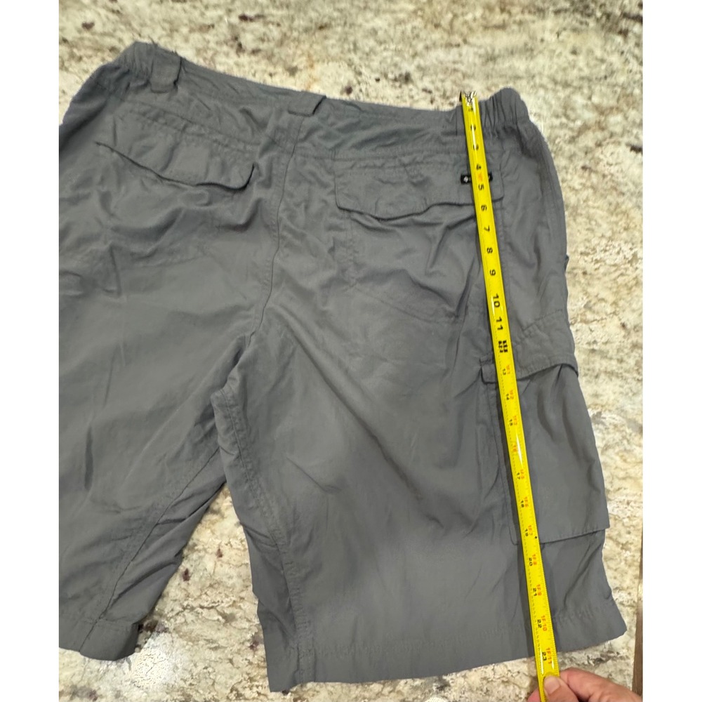 Columbia Silver Ridge Mens Grey Nylon Hiking Cargo Shorts Size 38 Regular Fit - Picture 5 of 14